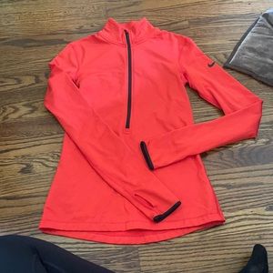 Nike half zip dri fit running jacket